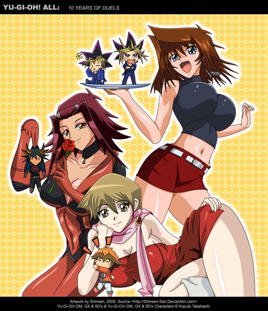 Aki Izayoi/ Asuka Tenjoin/Alexis Rhodes/Anzu Mazaki/Téa Gardner Photo