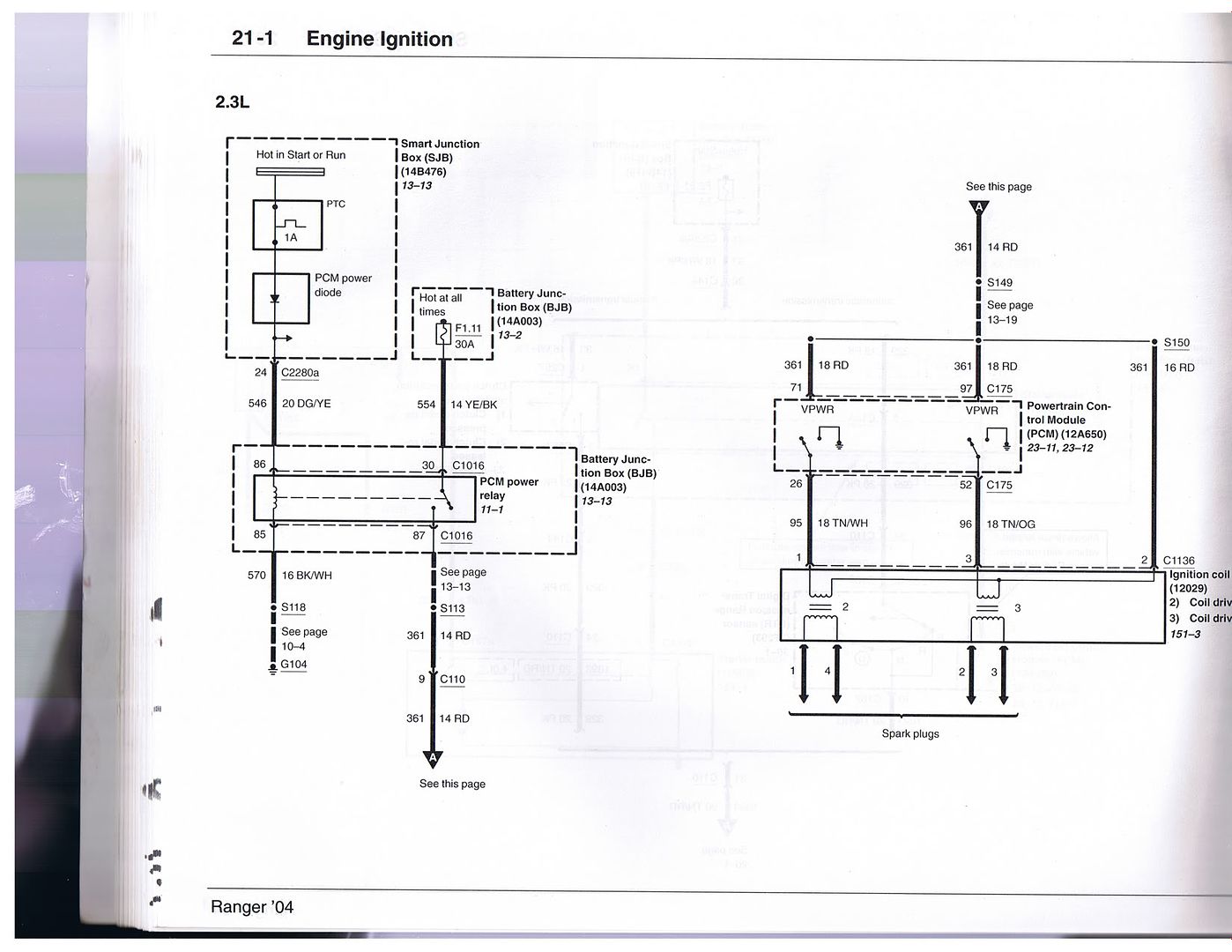 2004-2006 2.3 Wiring Diagram (HUGE pics) - Ranger-Forums - The Ultimate