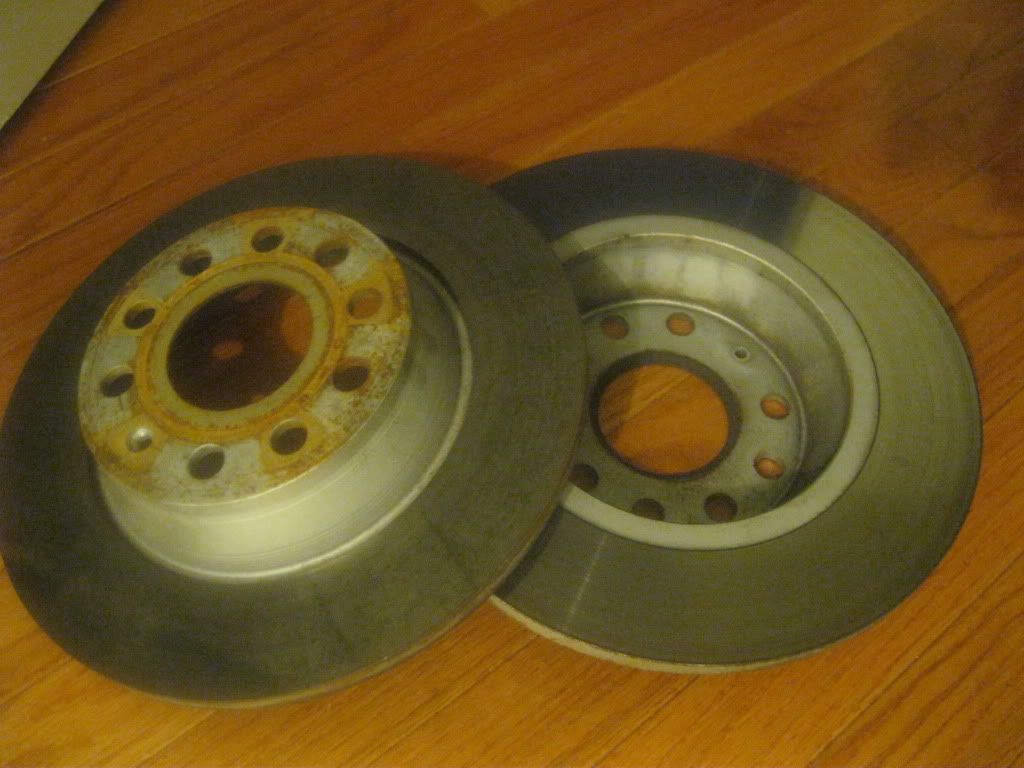 FS MK6 GTI OEM rotors front & rear VW GTI MKVI Forum / VW Golf R