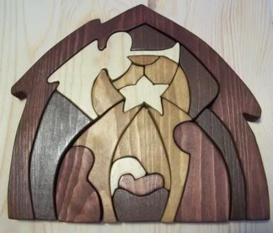 Anyway, here is the new puzzle, a simple nativity scene: