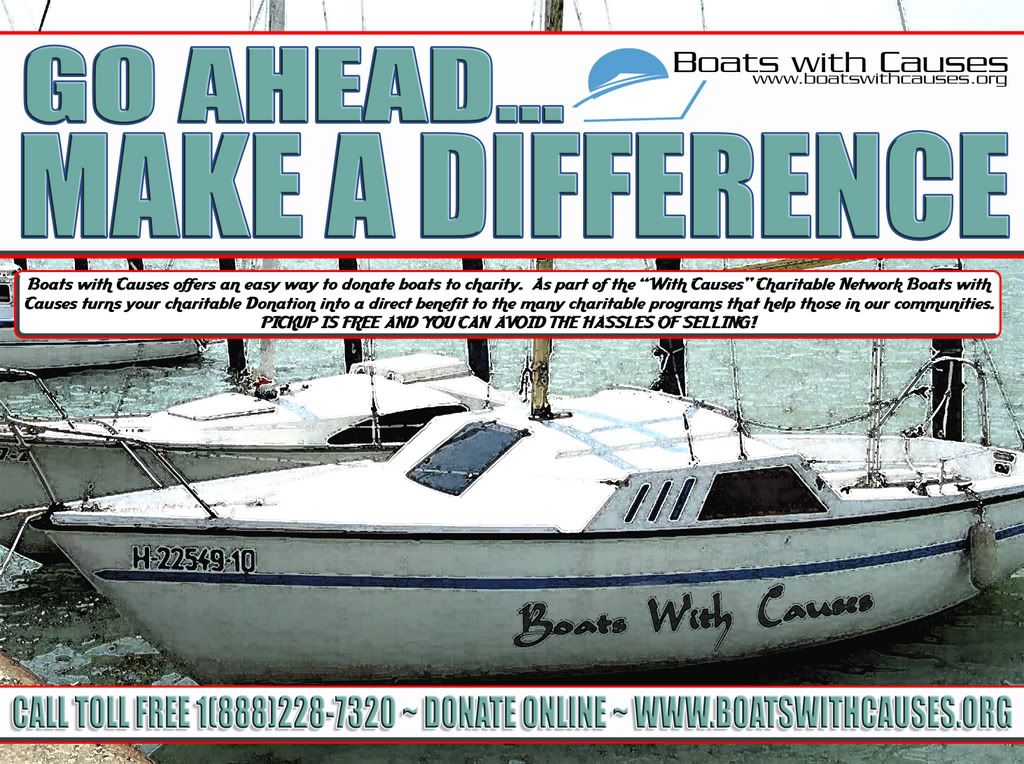 donate boat watercolor