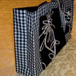 Any Purpose Bag - Black & White *includes matching wetbag & shipping