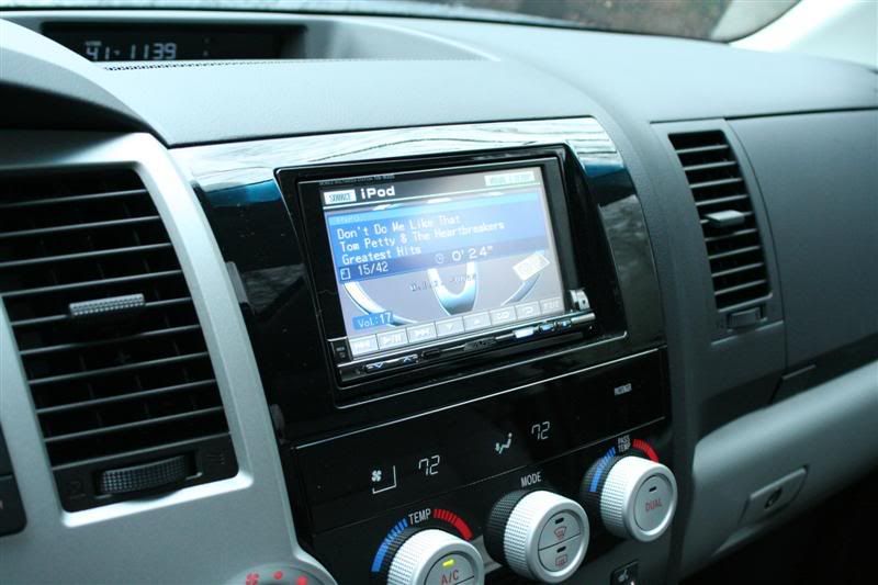 2011 Toyota tundra stereo dash kit
