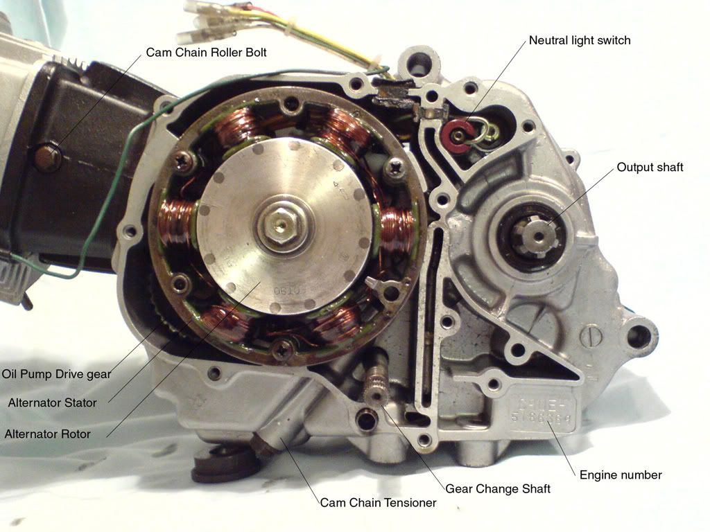 Honda c90 6v engine #3