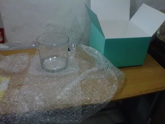 tiffany glass ice bucket