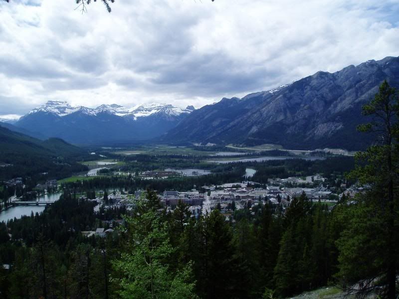 Baniff From Tunnel Mountain Pictures, Images and Photos