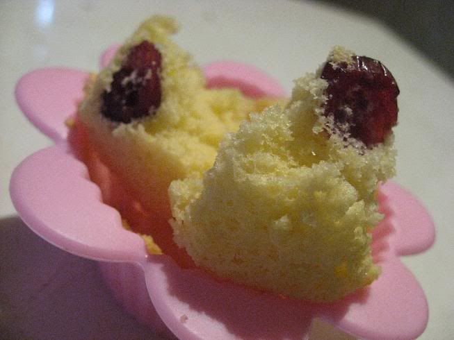Cupcakes cranberry