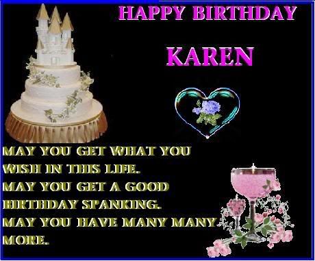 Birthday Karen