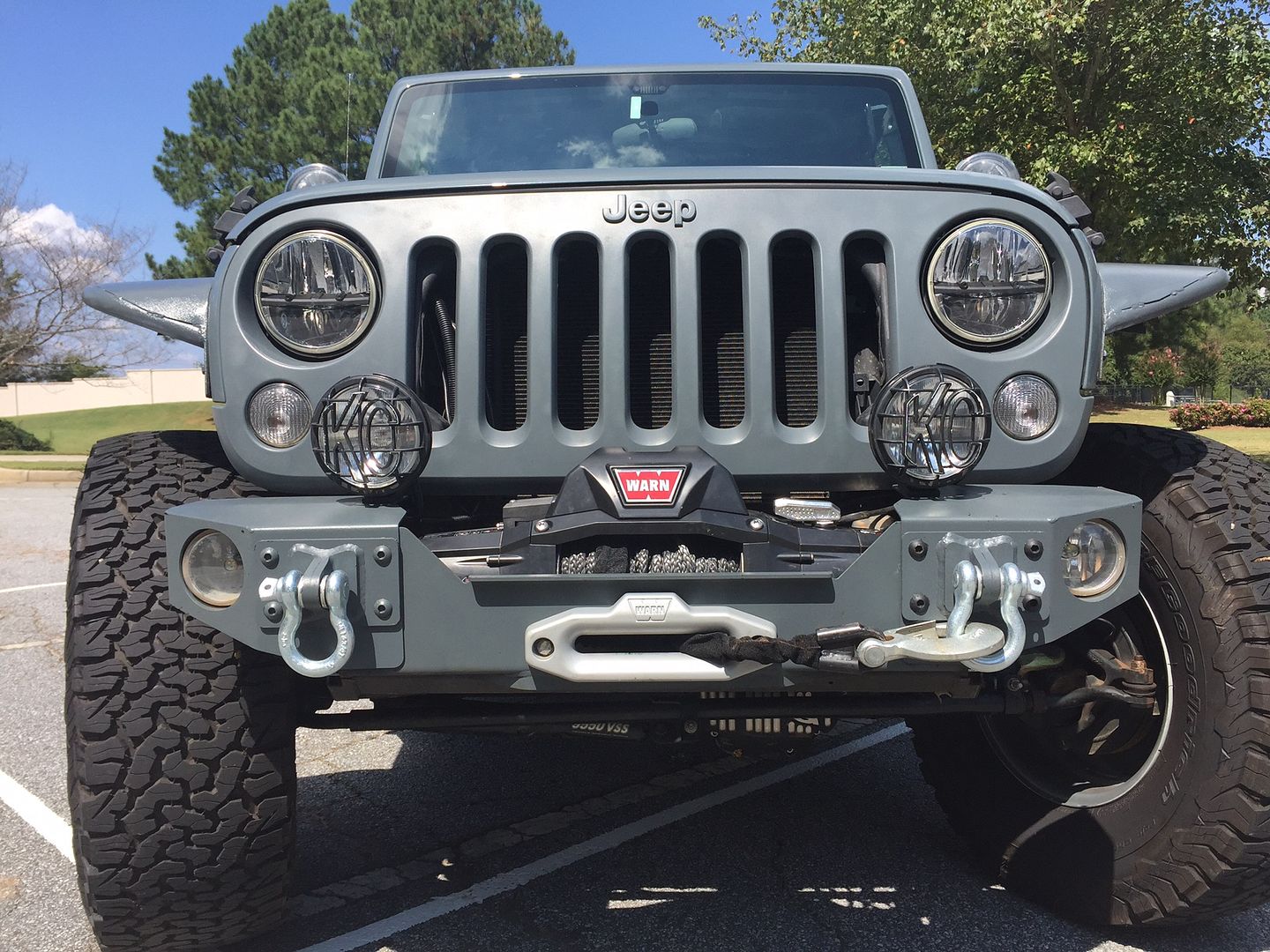 rough country front hybrid stubby bumper