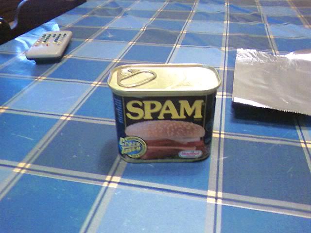Il barattolo di spam.