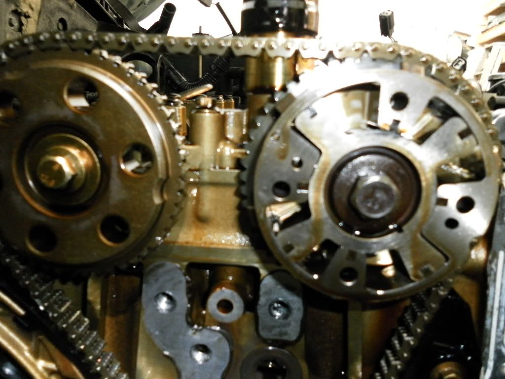 Infamous knocking sound. Is it the VVT actuator, timing chain tensioner