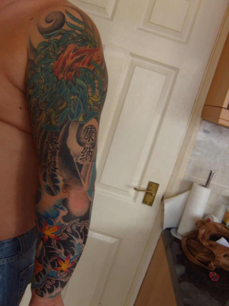 cover up sleeve tattoo