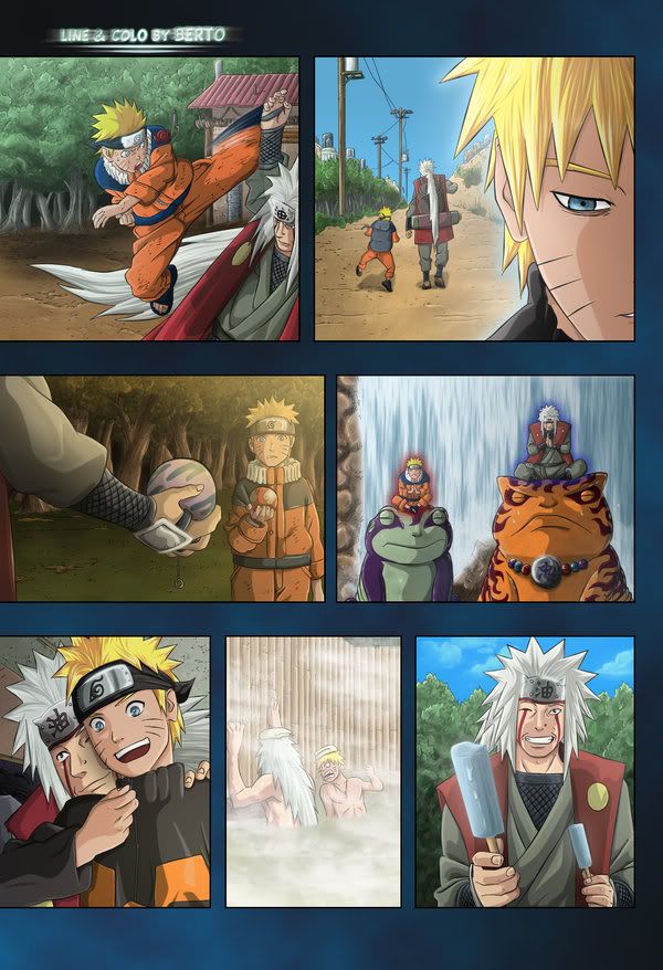 Naruto's Memories on Jiraiya