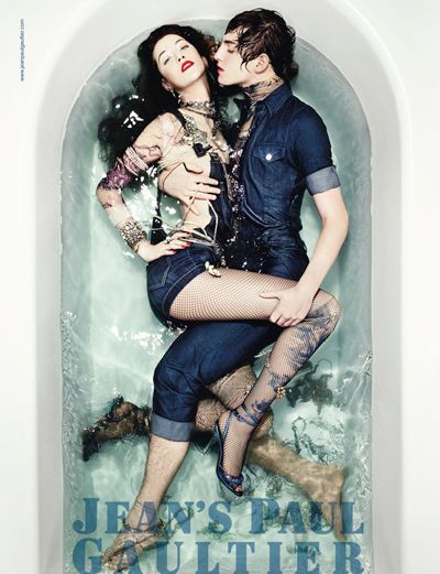 Fashion Models Images on Ad Campaign Jean S Paul Gaultier Season Spring Summer 2009 Models