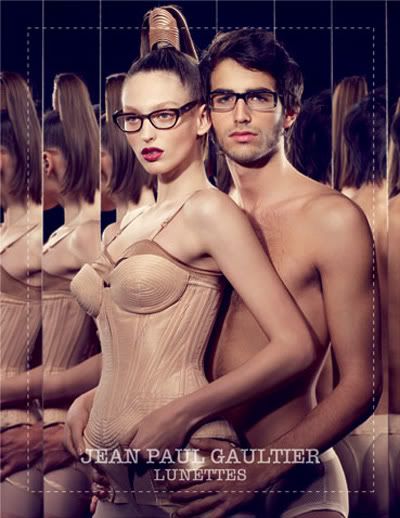 georgina stojiljkovic jean paul gaultier lunettes
