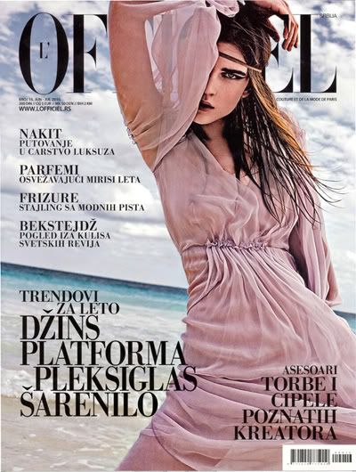 Jana Knauerova L'Officiel Serbia