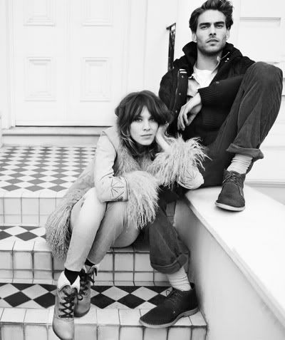 Jon Kortajarena, Alexa Chung & Gaspard Menier for Pepe Jeans