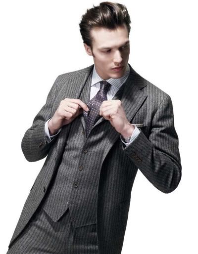 Michael Gandolfi for Canali Lookbook