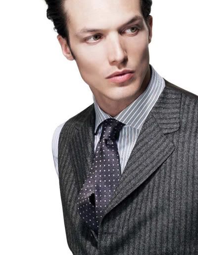 Michael Gandolfi for Canali Lookbook