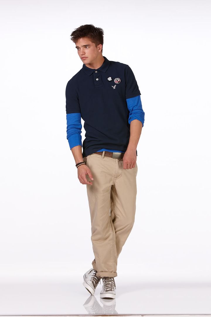 American Eagle books Spanish model River Viiperi for their Fall Winter ...