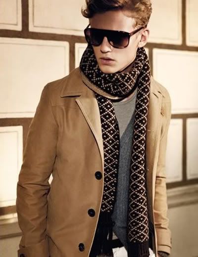 Alex Johansson & Ryan Kennedy for Gucci Fall Winter 2010 Catalogue