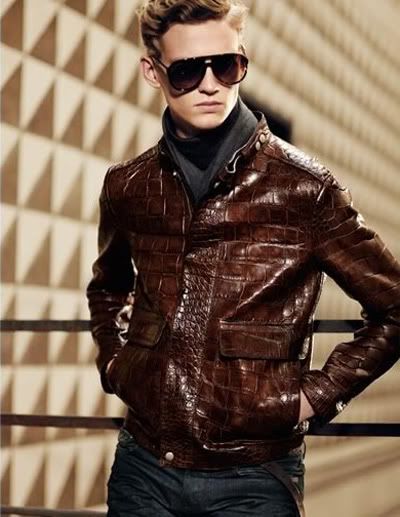 Alex Johansson & Ryan Kennedy for Gucci Fall Winter 2010 Catalogue