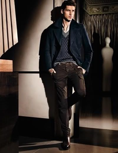 Alex Johansson & Ryan Kennedy for Gucci Fall Winter 2010 Catalogue