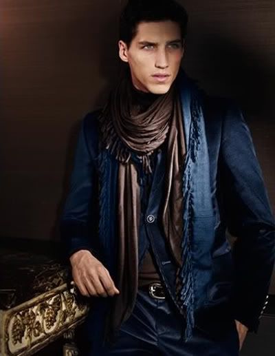 Alex Johansson & Ryan Kennedy for Gucci Fall Winter 2010 Catalogue