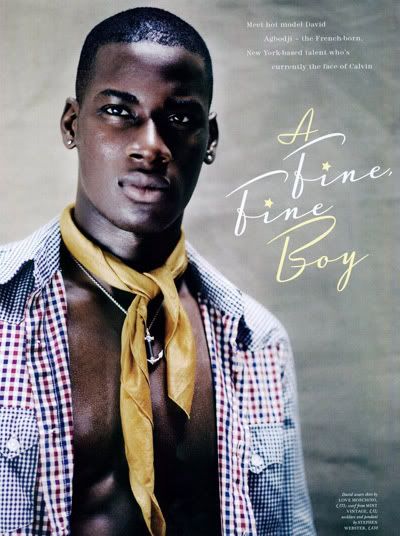 David Agbodji by Boo George for Love Magazine