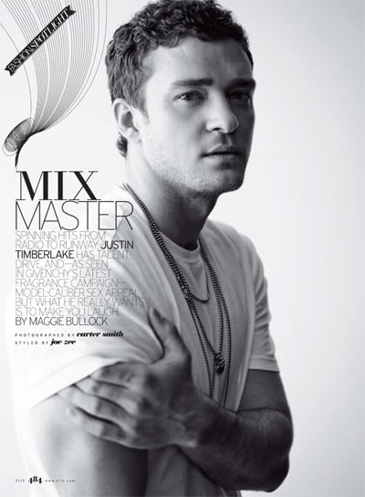 American Celebrity Magazines on Pages  Justin Timberlake Graces Elle Us   Jnel   J  Online Magazine