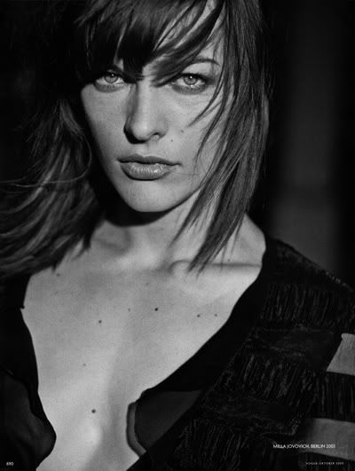 Portrait Photography on Photography By Peter Lindbergh Website Www Vogue De Milla Jovovich By
