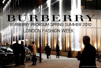 Burberry Prorsum Spring Summer 2010