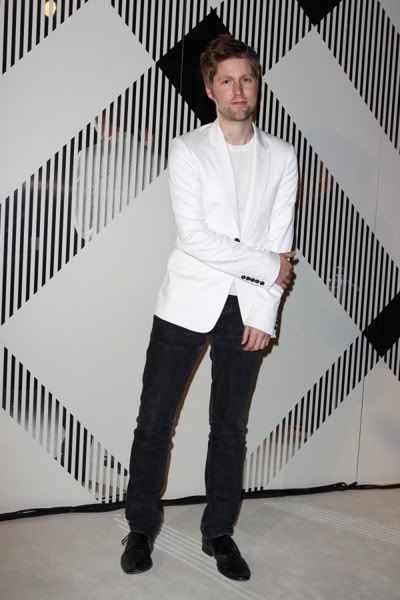 Christopher Bailey at Burberry Party
