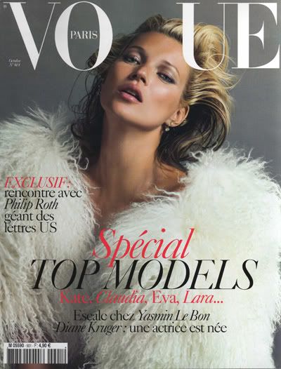 Kate Moss Vogue Paris Magazine Vogue Paris Published October 2009