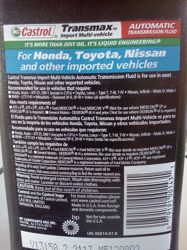 Power steering fluid ATF BimmerFest BMW Forum