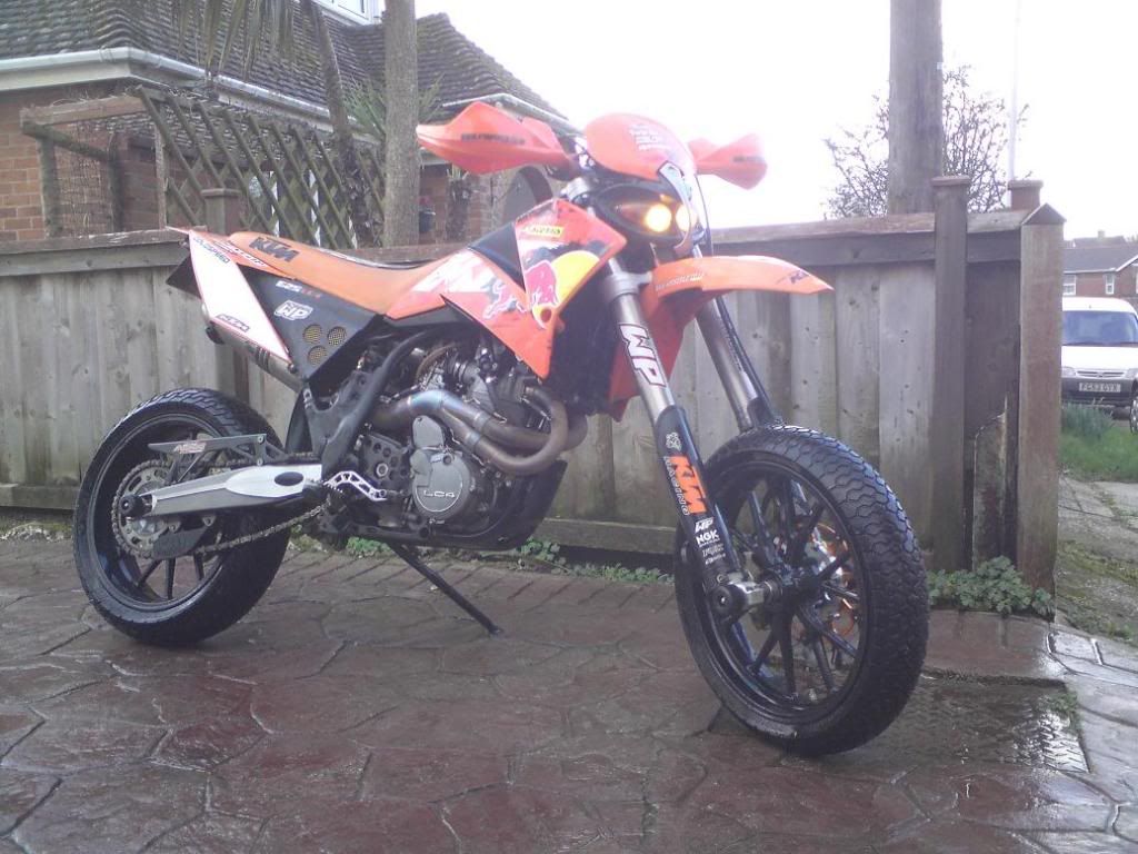 ktm lc4 plastics
