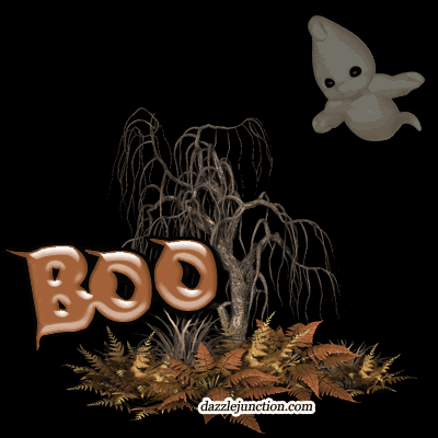 Halloween Boo Ghost comment