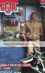 GI Joe John F Kennedy PT 109 President Barbie Size  