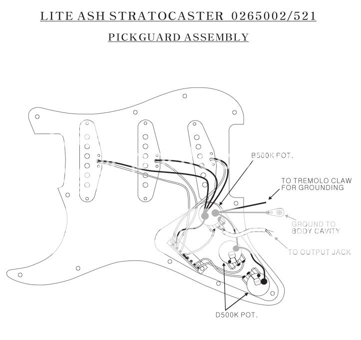 Which Pots with APS-1's japanese fender stratocaster wiring diagram 