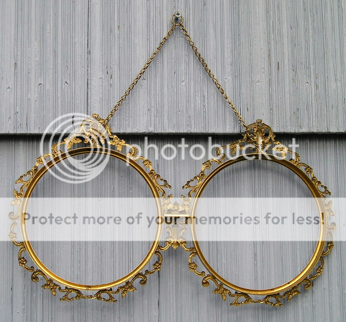 Rare Antique Eastlake VictorianDoubleOrnate Edge Picture Frame Chain Holder eBay