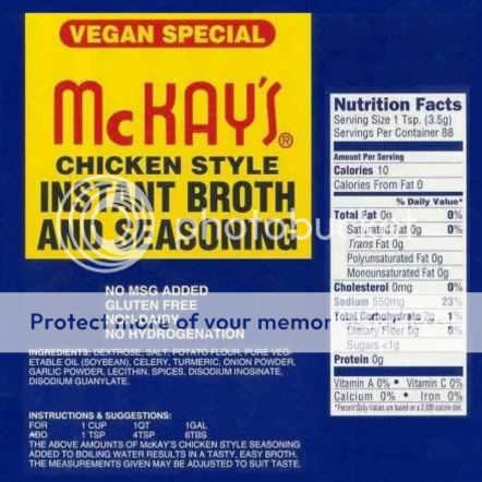 mckay s uses only quality ingredients all organic and contain no meat