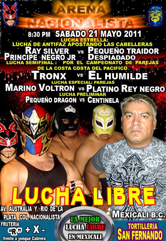 Foro Lucha Libre Satanico Manson Lucha - Sabado 21 Mayo 2011 Lucha ...