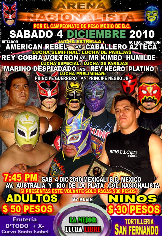 Foro Lucha Libre Satanico Manson Lucha - Sábado 4 Diciembre 2010 Lucha ...