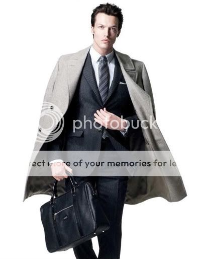 Michael Gandolfi for Canali Lookbook